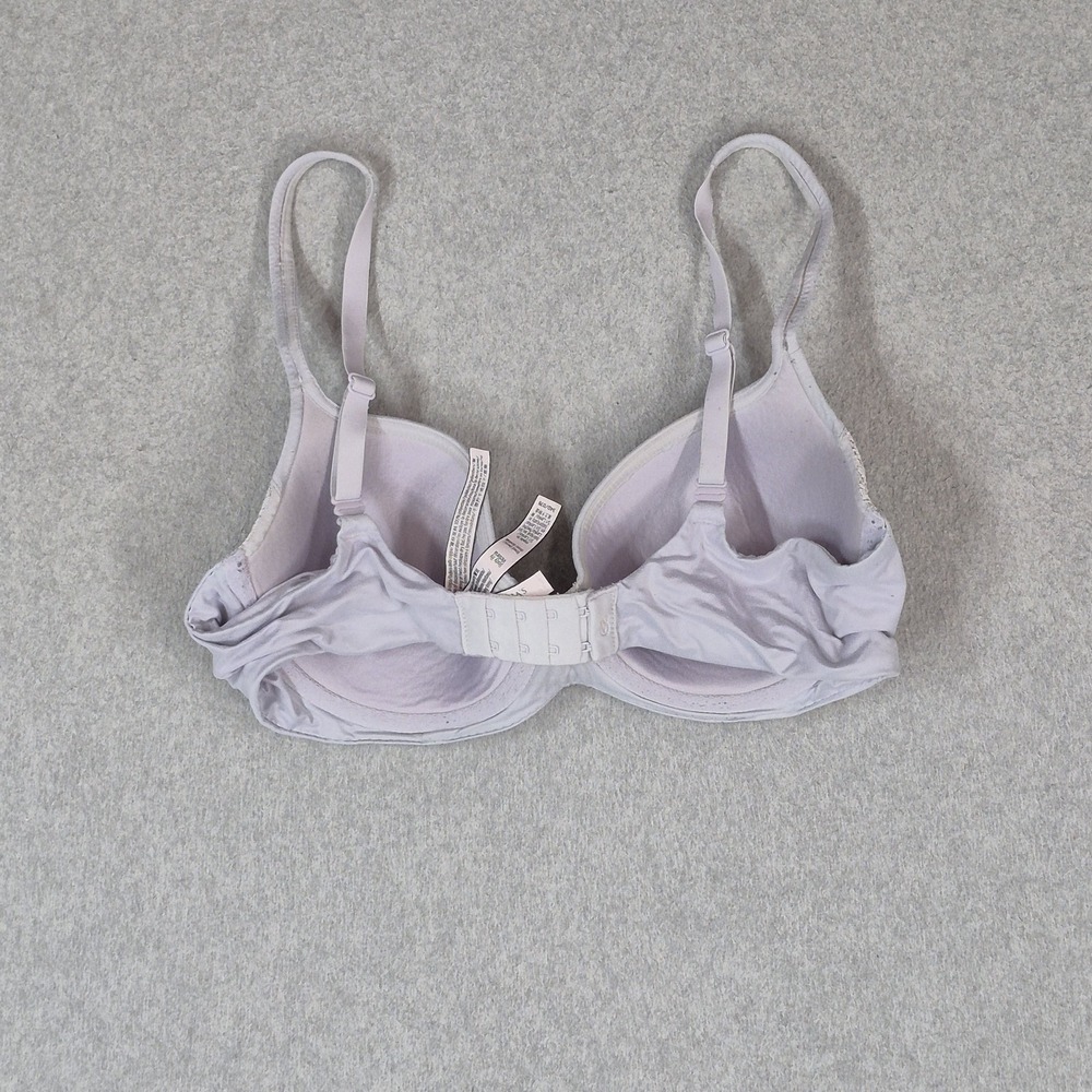 Victoria's Secret Women Bra 34D Lavender Body By Lined Demi Adjustable Strap